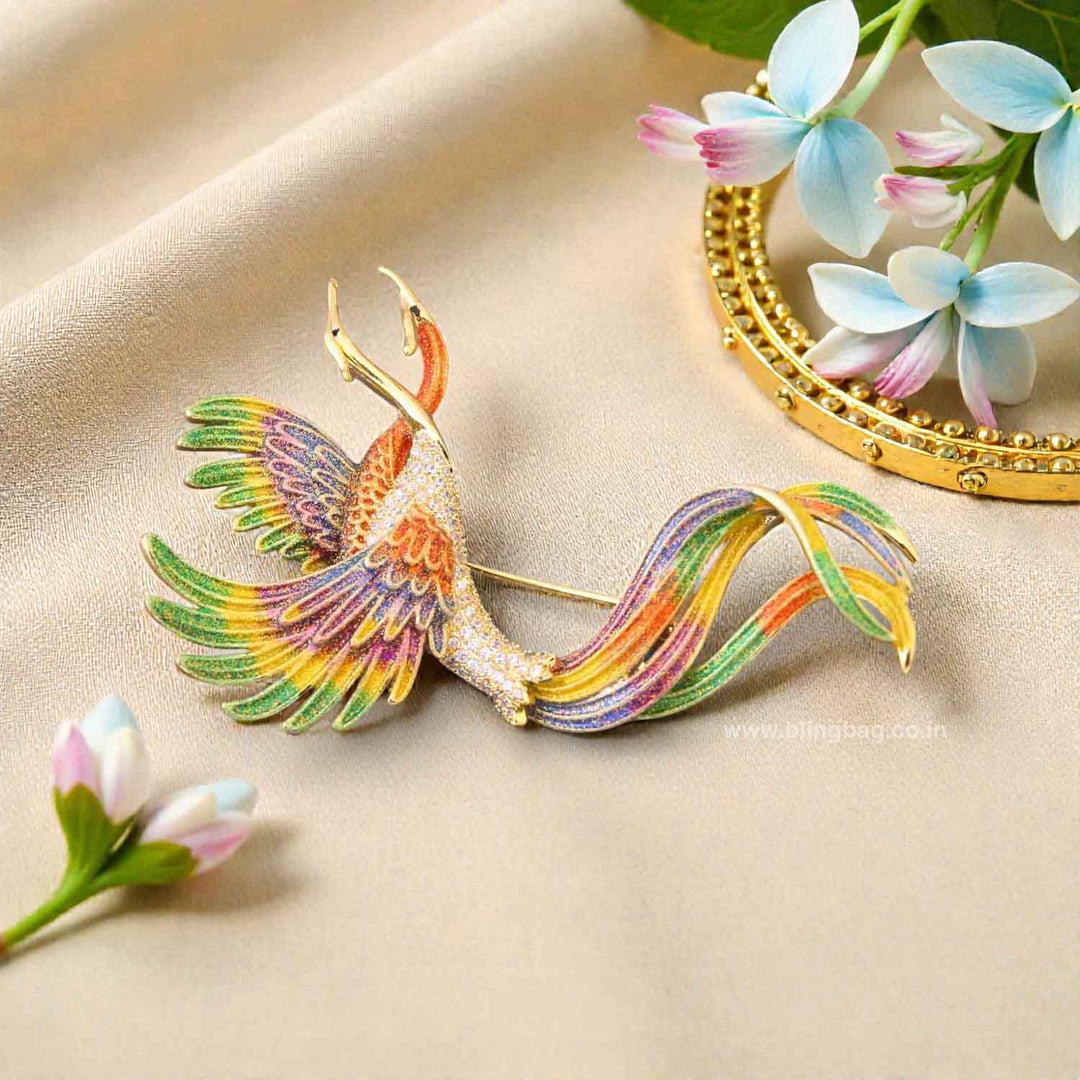 Multicolor Soulmate Soar Brooch