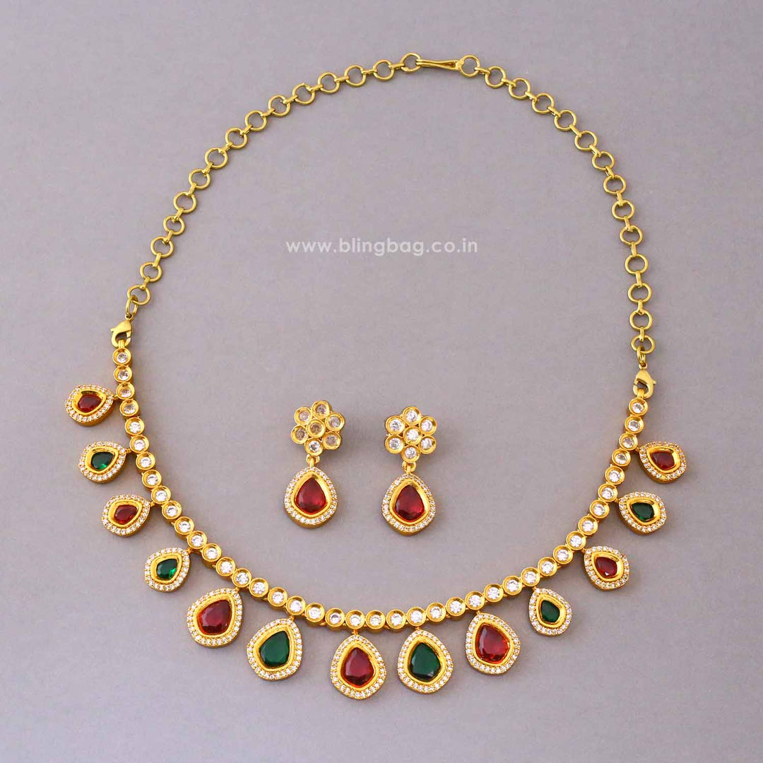 Multicolor Starlight Victorian Jewellery Set - New Arrival