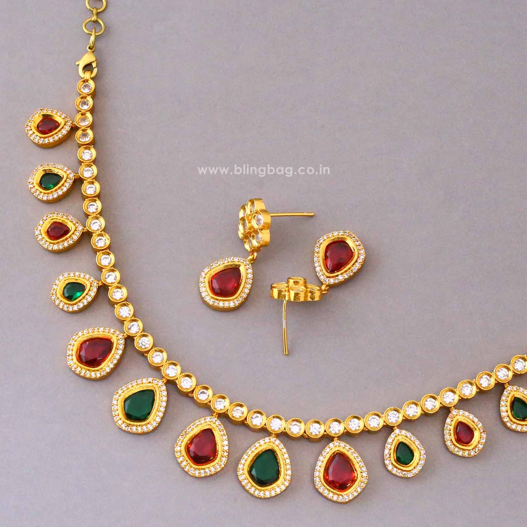 Multicolor Starlight Victorian Jewellery Set - New Arrival