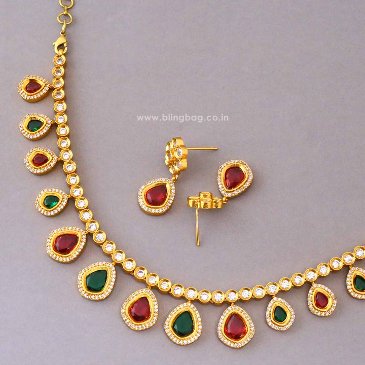 Multicolor Starlight Victorian Jewellery Set - New Arrival