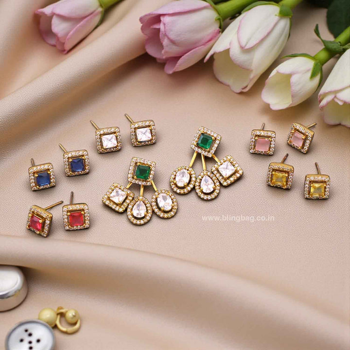 Multicolor Steena Color Changeable Studs