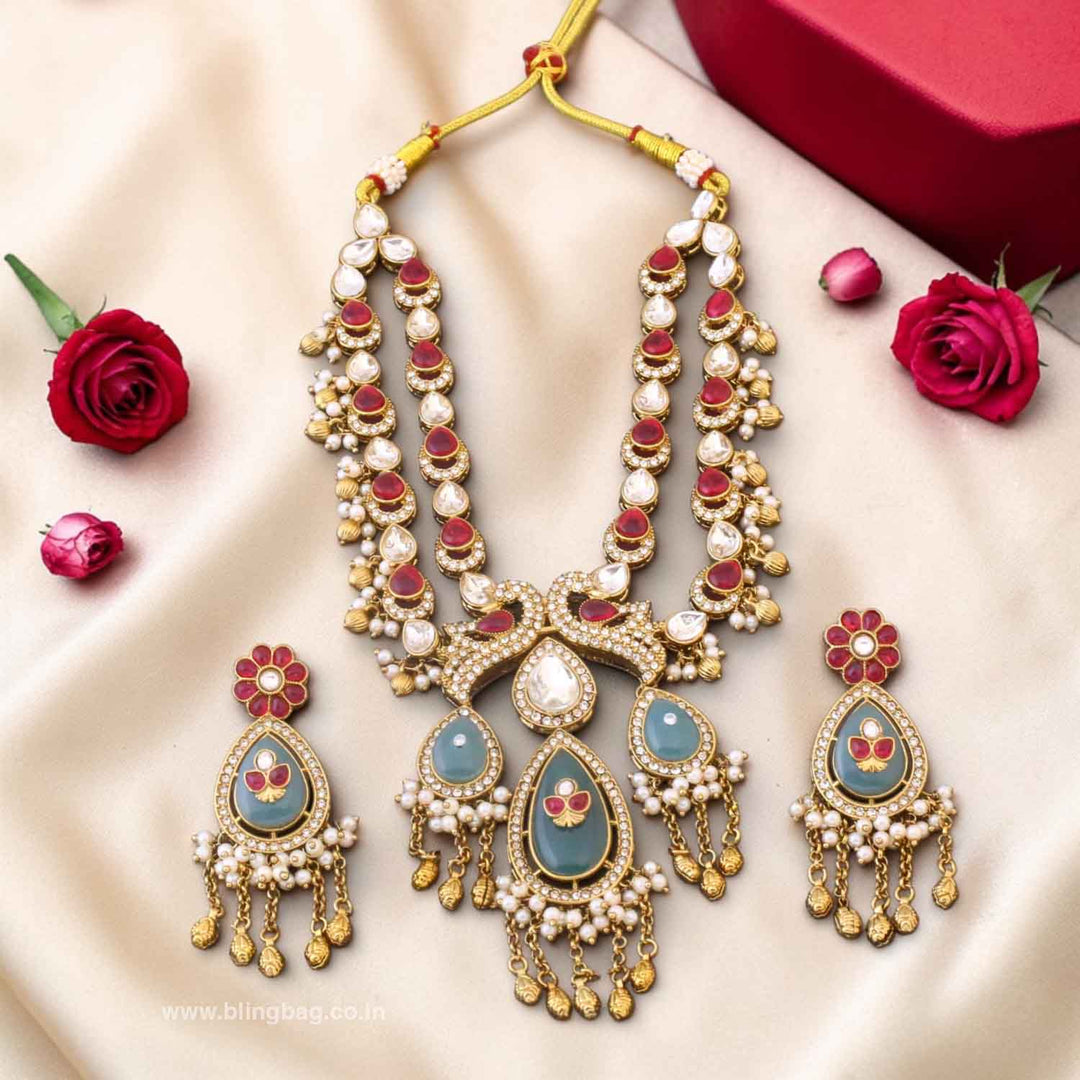 Multicolor Swestha Heritage Jewellery Set