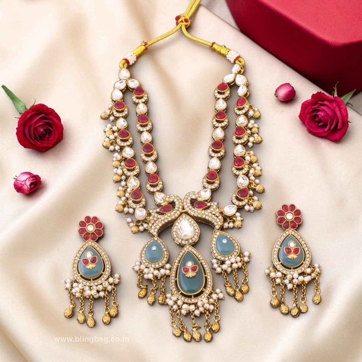 Multicolor Swestha Heritage Jewellery Set