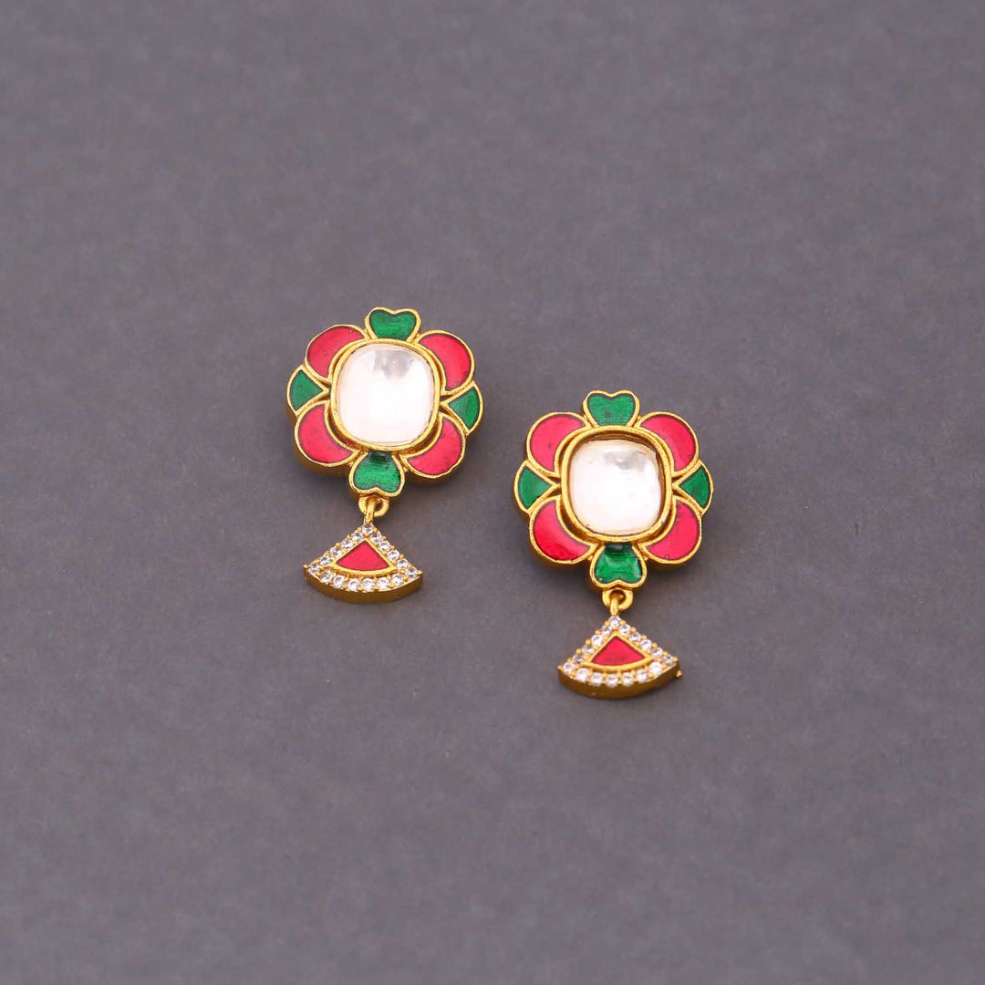 Multicolor Tanira Antique Studs