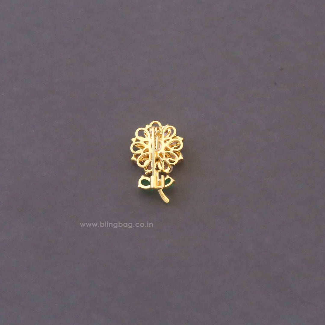 Pink Daisy Brooch