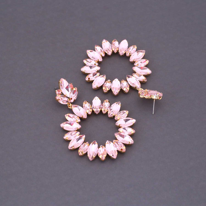 Pink Zinachi Chandbalis