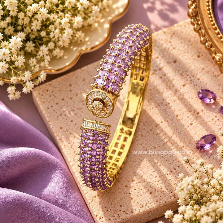 Purple Caroline Bracelet