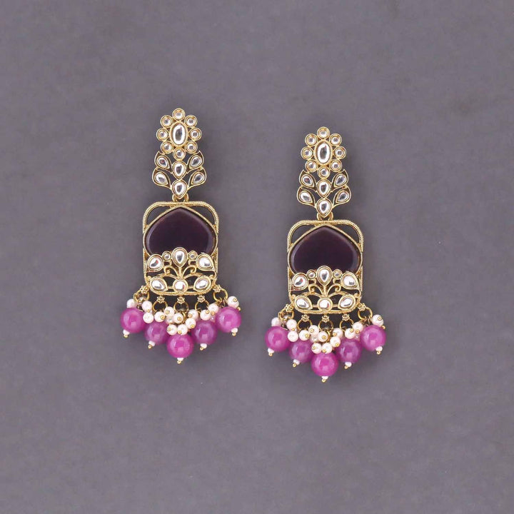 Purple Hafsa Danglers