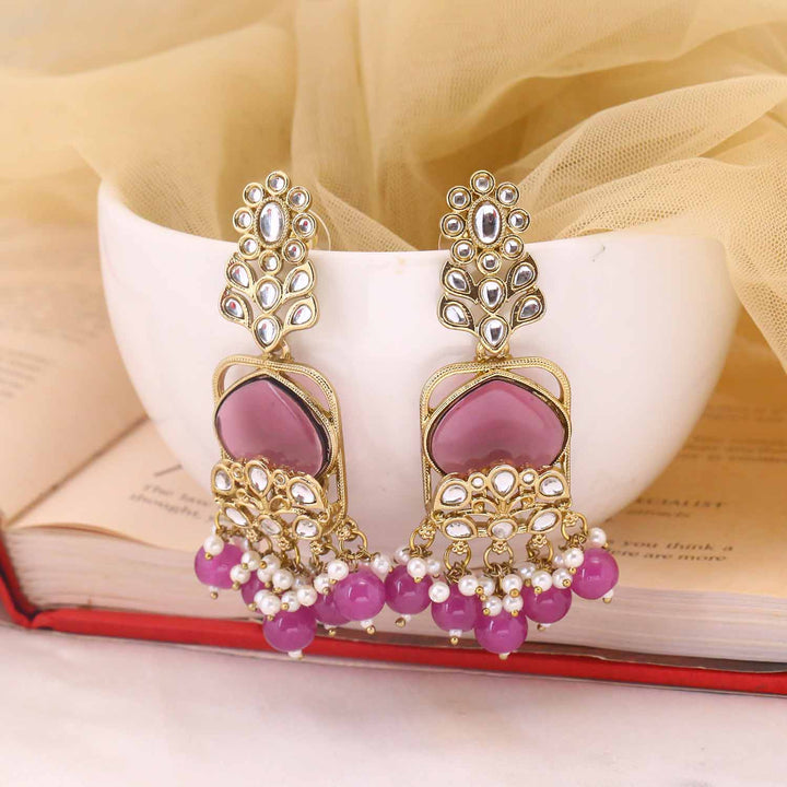Purple Hafsa Danglers
