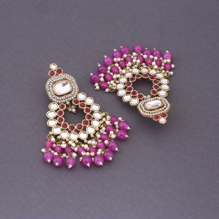 Purple Ismani Chandbalis