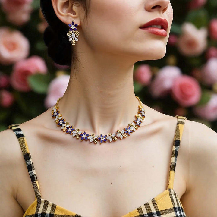 Purple Municca Victorian Jewellery Set - New Arrival