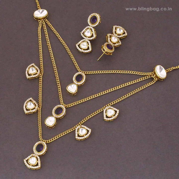 Purple Thalyn Pendant Set - New Arrival