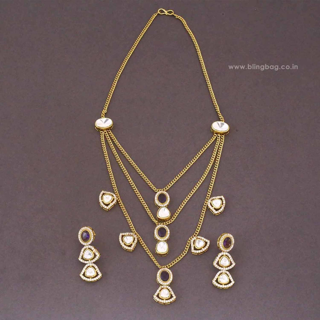 Purple Thalyn Pendant Set - New Arrival