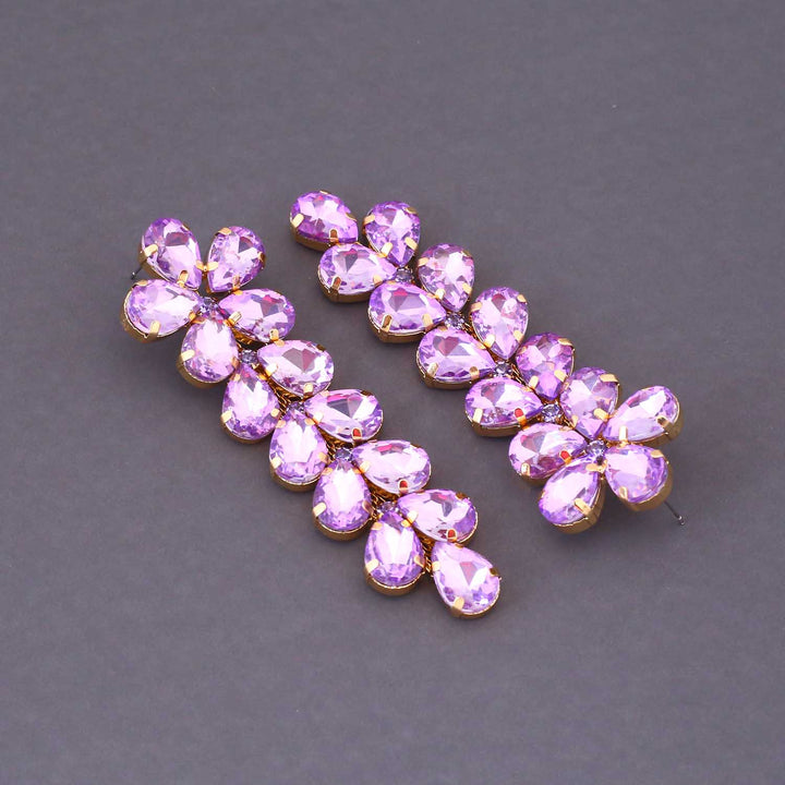 Purple Zillah Danglers