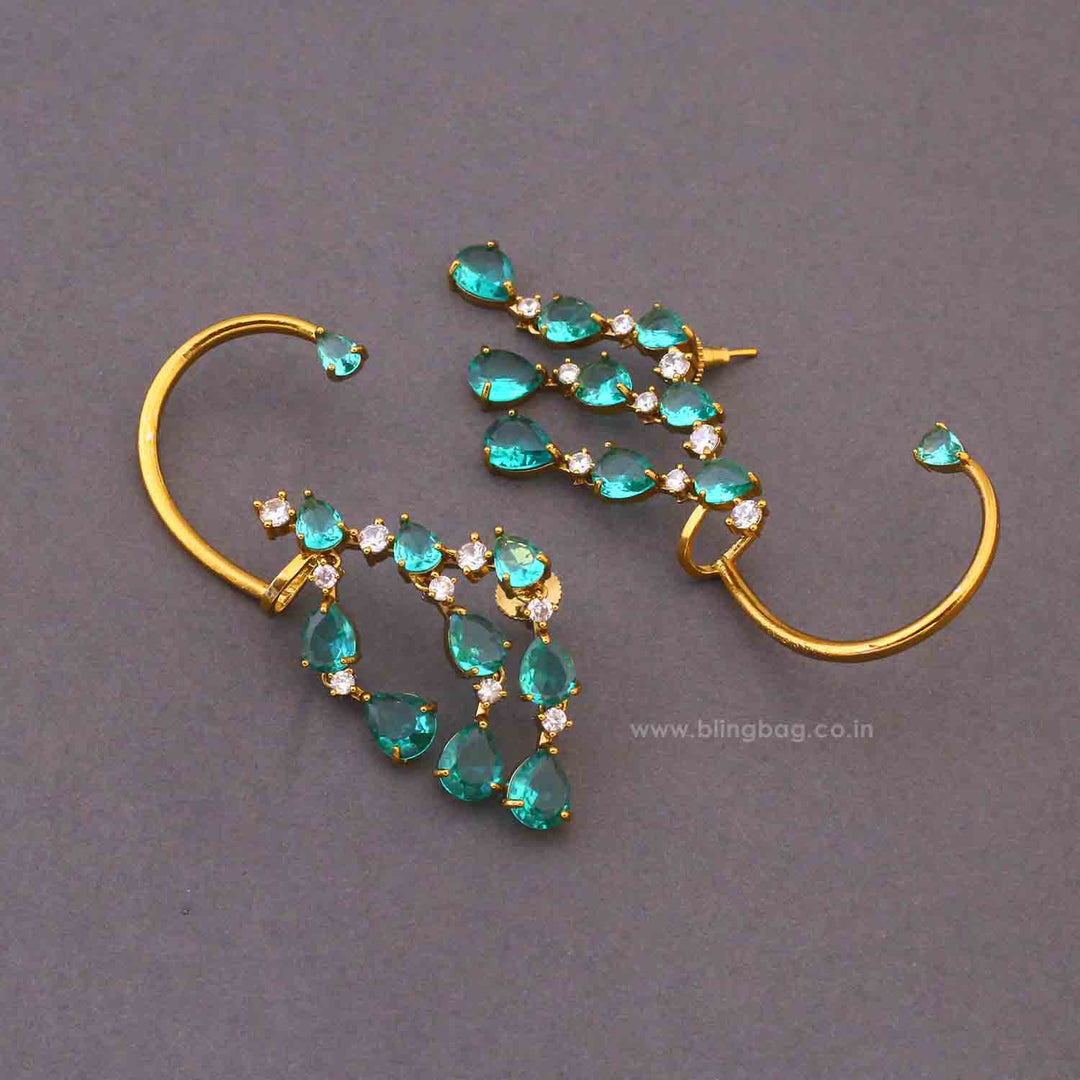 Rama Aksa Victorian Cuff Earrings
