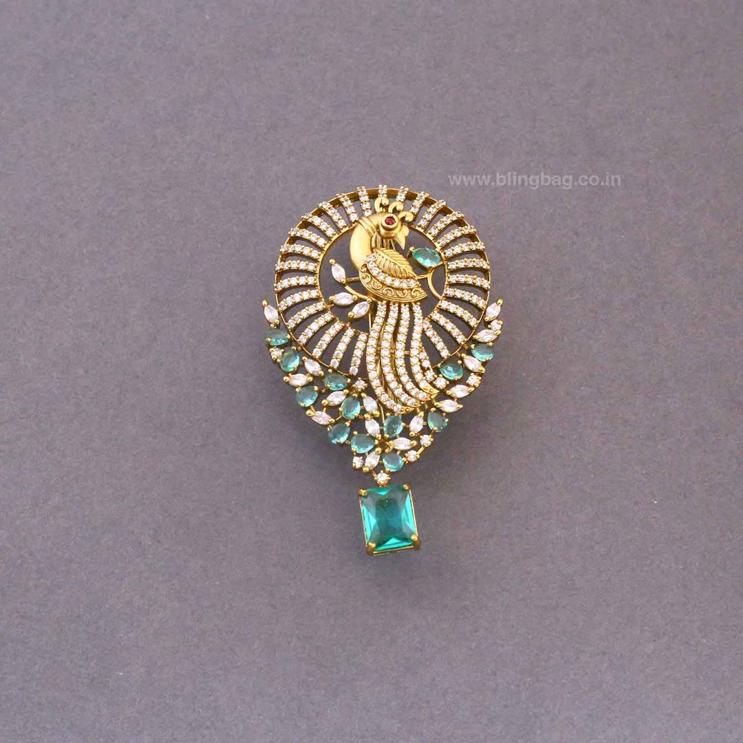 Rama Vintage Peacock Brooch