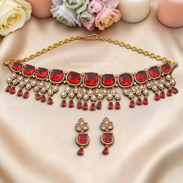 Rani Aarohiini Victorian Jewellery Set - New Arrival