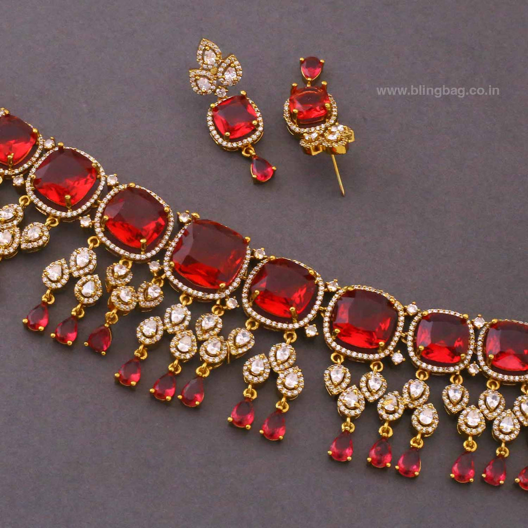 Rani Aarohiini Victorian Jewellery Set - New Arrival