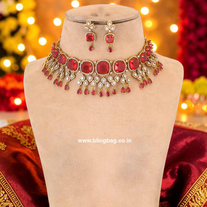 Rani Aarohiini Victorian Jewellery Set - New Arrival