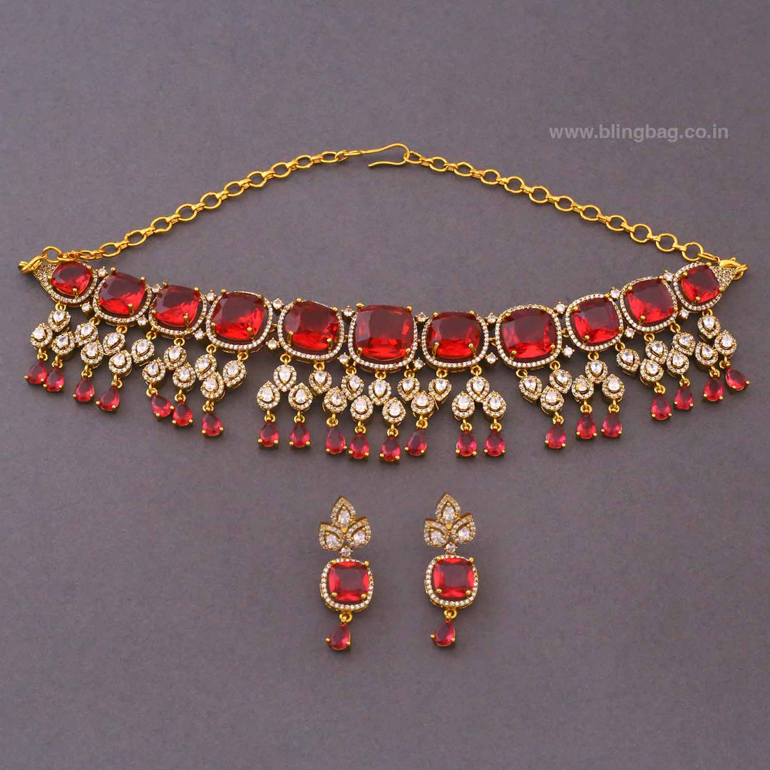 Rani Aarohiini Victorian Jewellery Set - New Arrival