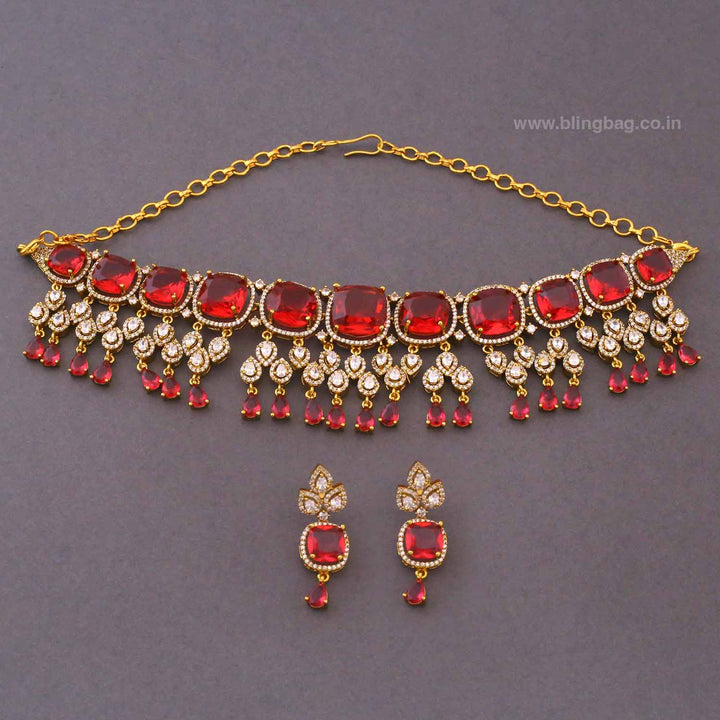 Rani Aarohiini Victorian Jewellery Set - New Arrival