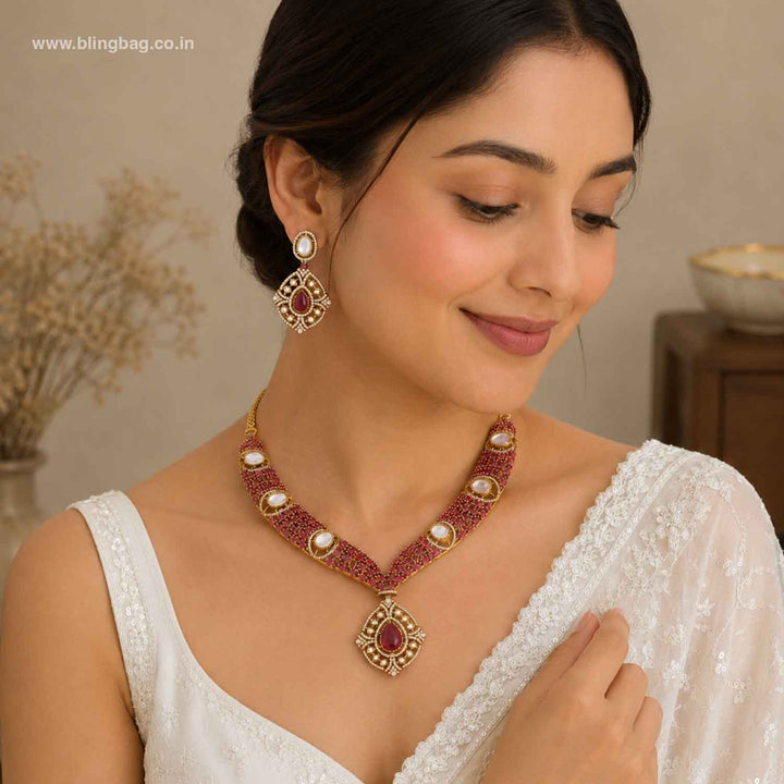 Rani Asnaa Hasli Victorian Jewellery Set- New Arrivals
