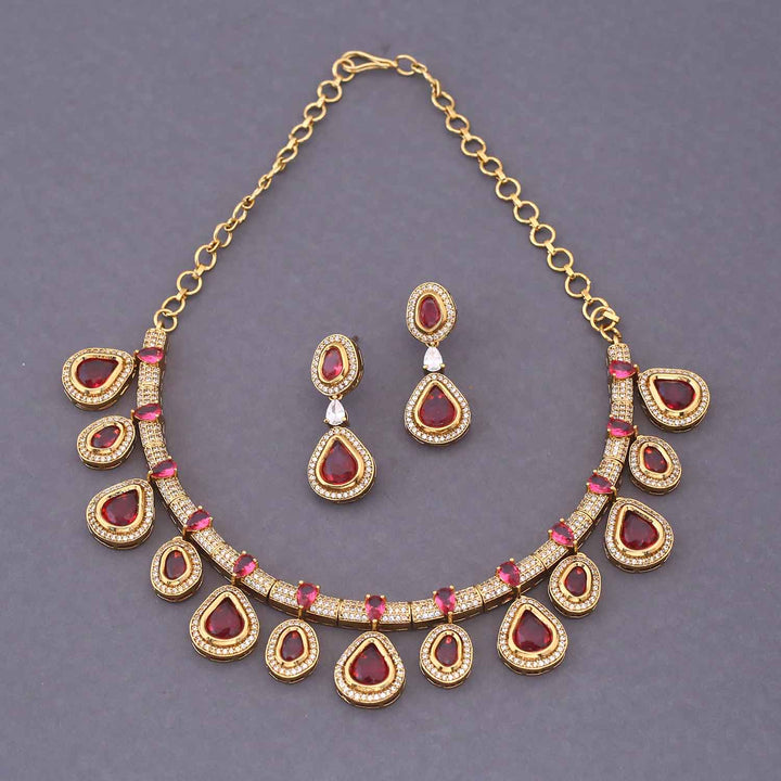 Rani Chintz Hasli Victorian Jewellery Set - New Arrival