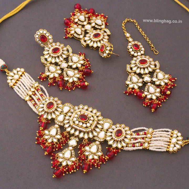 Rani Dayanita Kundan Jewellery Set