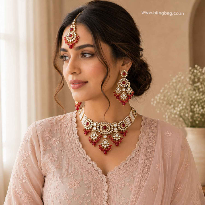 Rani Dayanita Kundan Jewellery Set