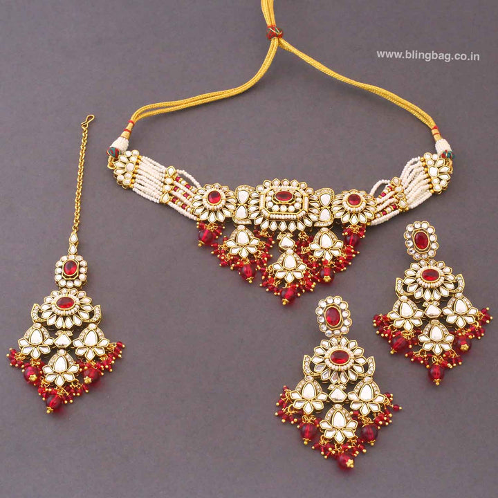 Rani Dayanita Kundan Jewellery Set