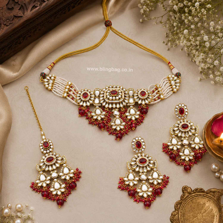 Rani Dayanita Kundan Jewellery Set