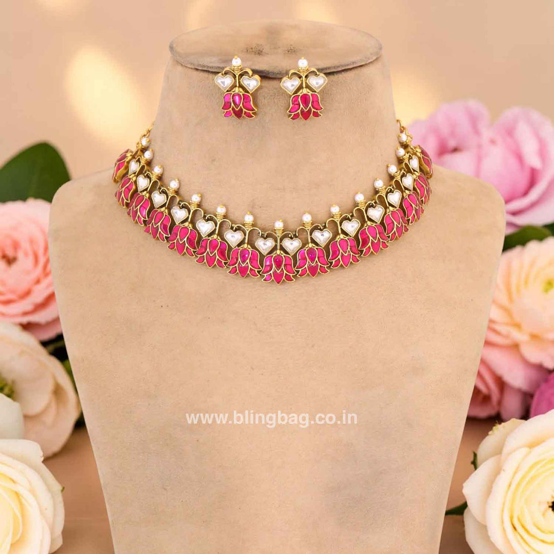 Rani Divyasha Jadau Jewellery Set - New Arrival
