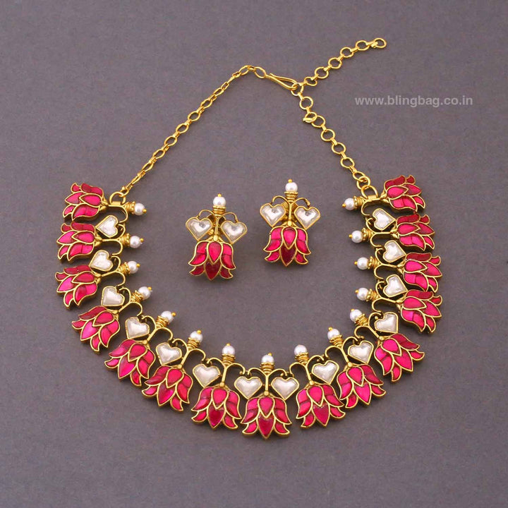 Rani Divyasha Jadau Jewellery Set - New Arrival