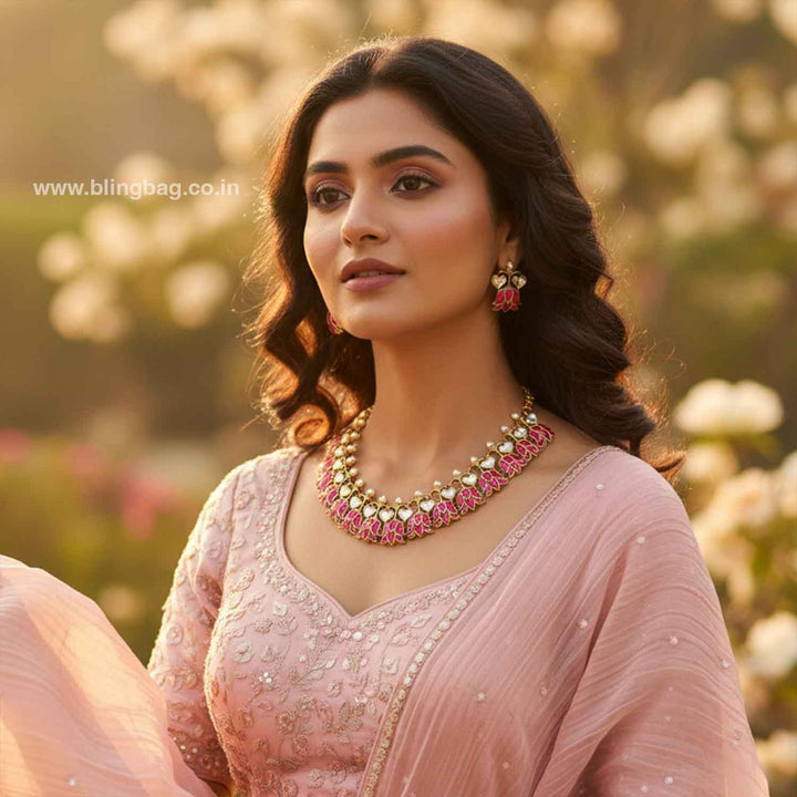 Rani Divyasha Jadau Jewellery Set - New Arrival