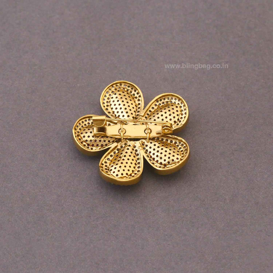 Rani Flerise Flower Brooch