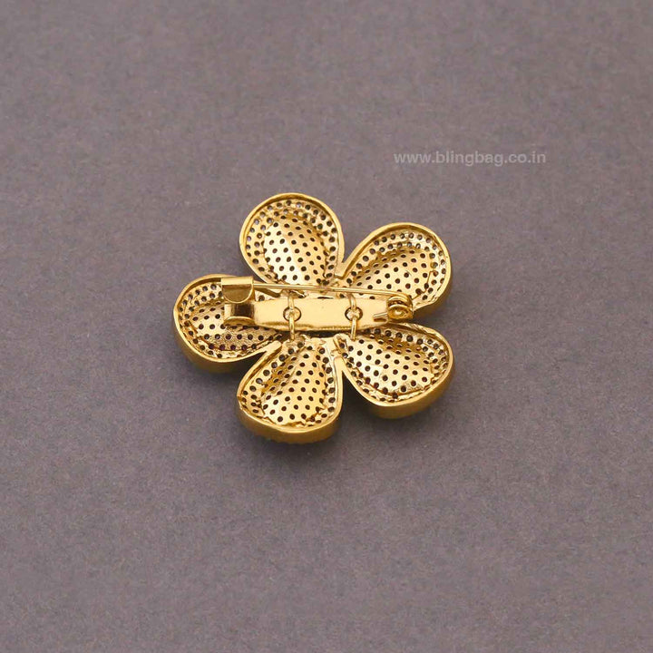 Rani Flerise Flower Brooch