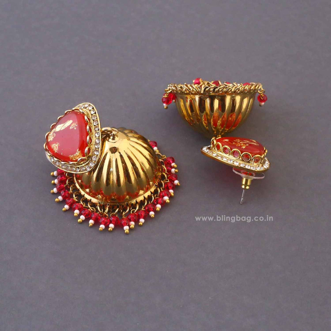 Rani Kasturi Jhumkis
