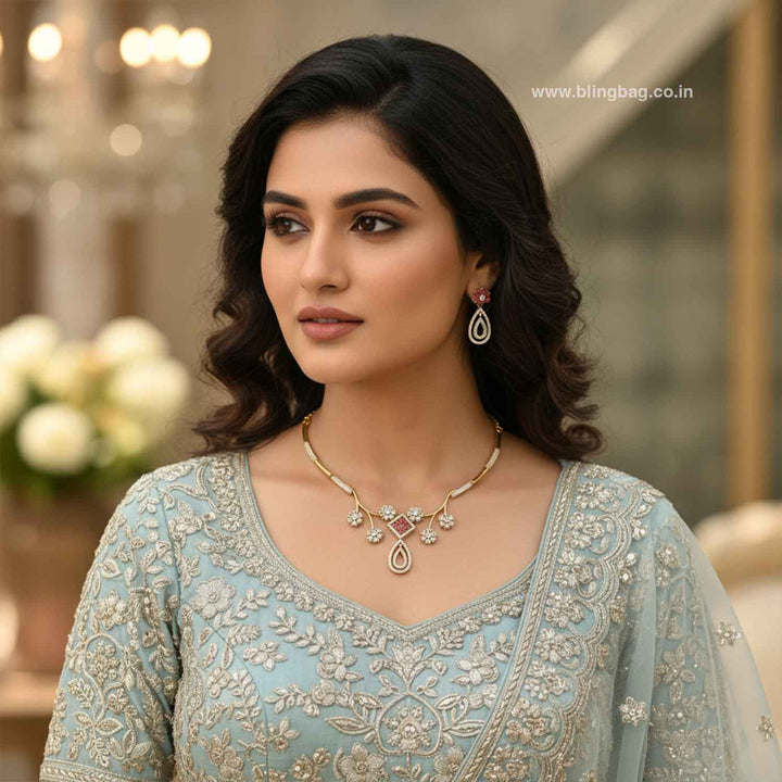Rani Laksha Antique Jewellery Set - New Arrival