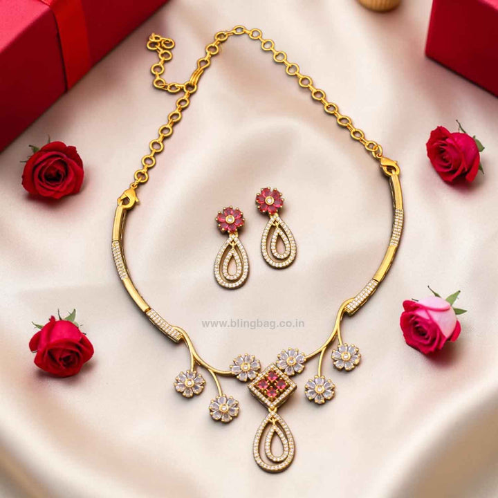 Rani Laksha Antique Jewellery Set - New Arrival