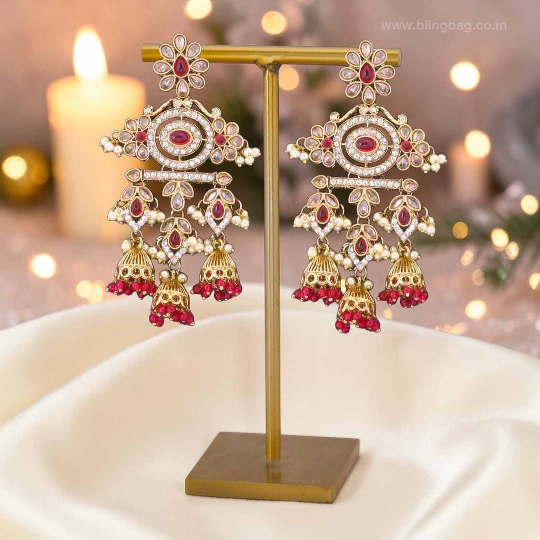 Rani Nupur Jhumkis