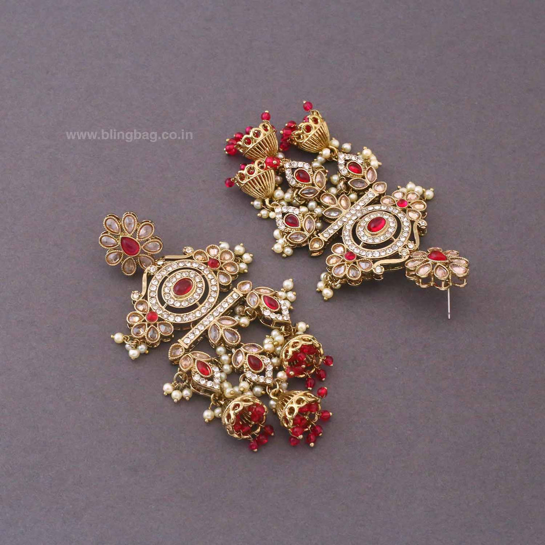 Rani Nupur Jhumkis