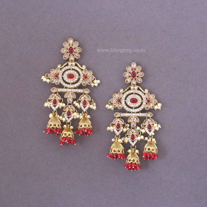Rani Nupur Jhumkis