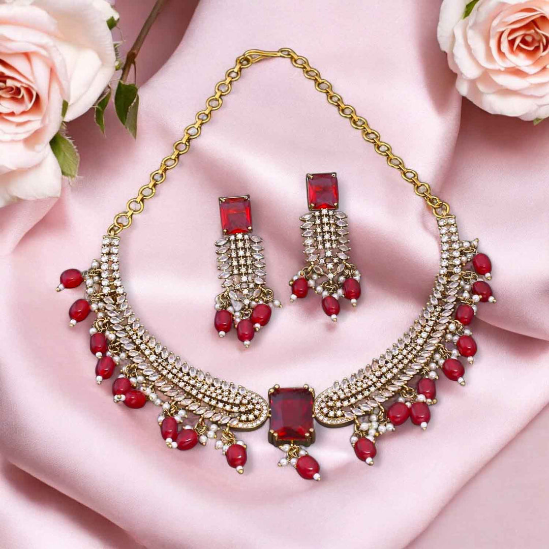Rani Oorja Hasli Victorian Jewellery Set - New Arrival