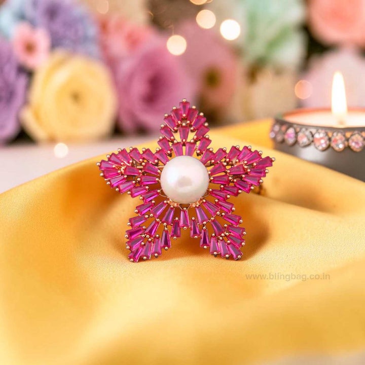 Rani Petal Pearl Brooch