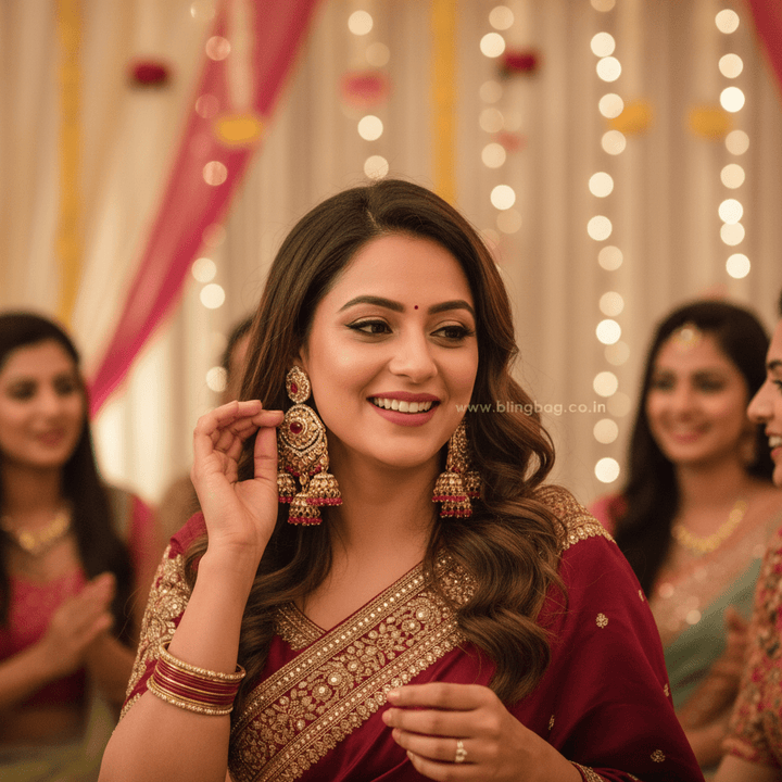 Rani Pranjal Jhumkis