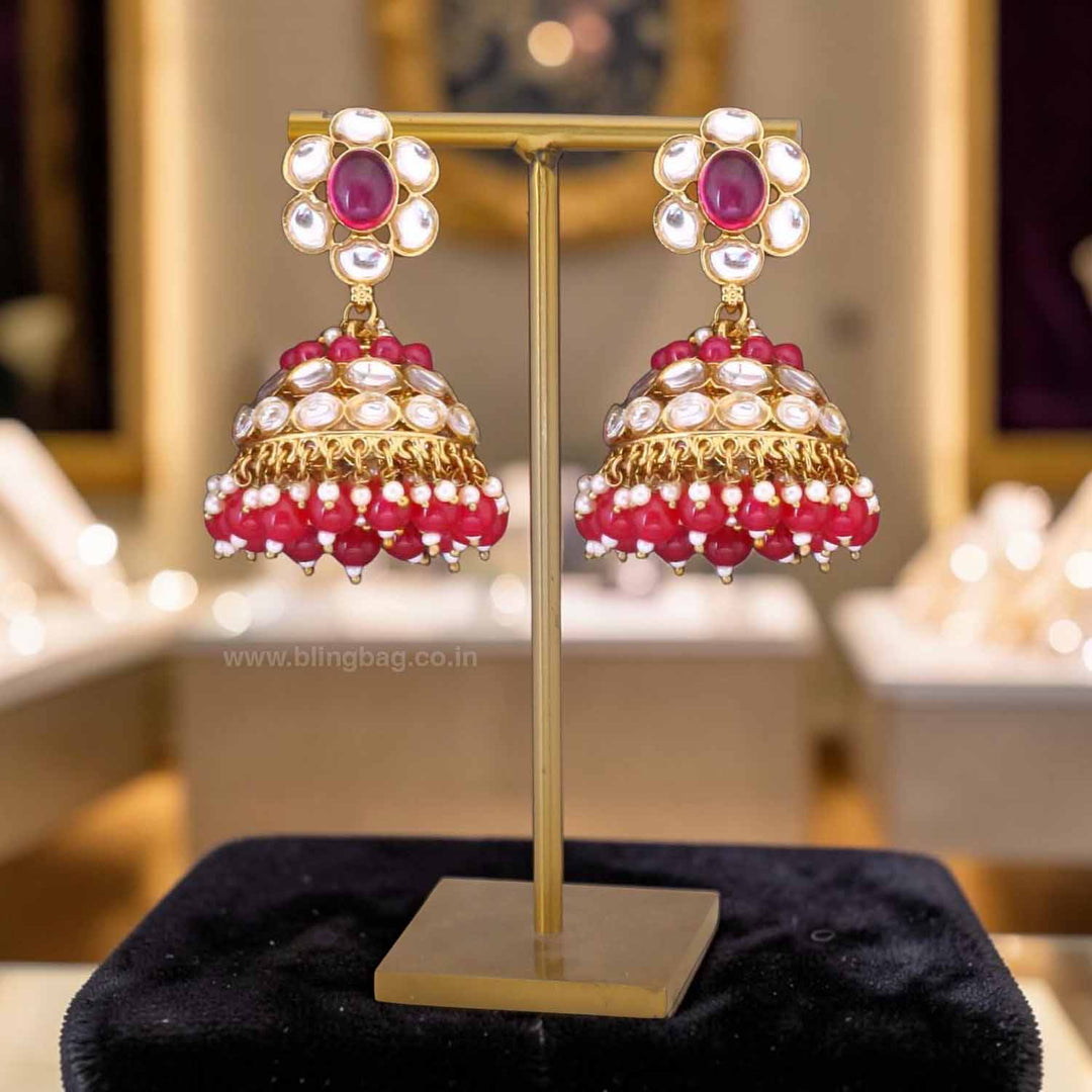 Rani Suweta Jhumkis