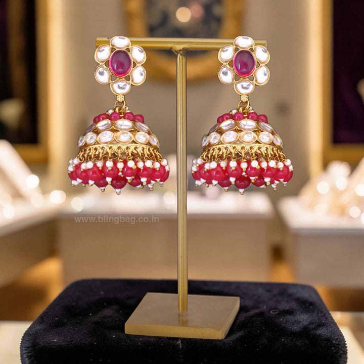 Rani Suweta Jhumkis