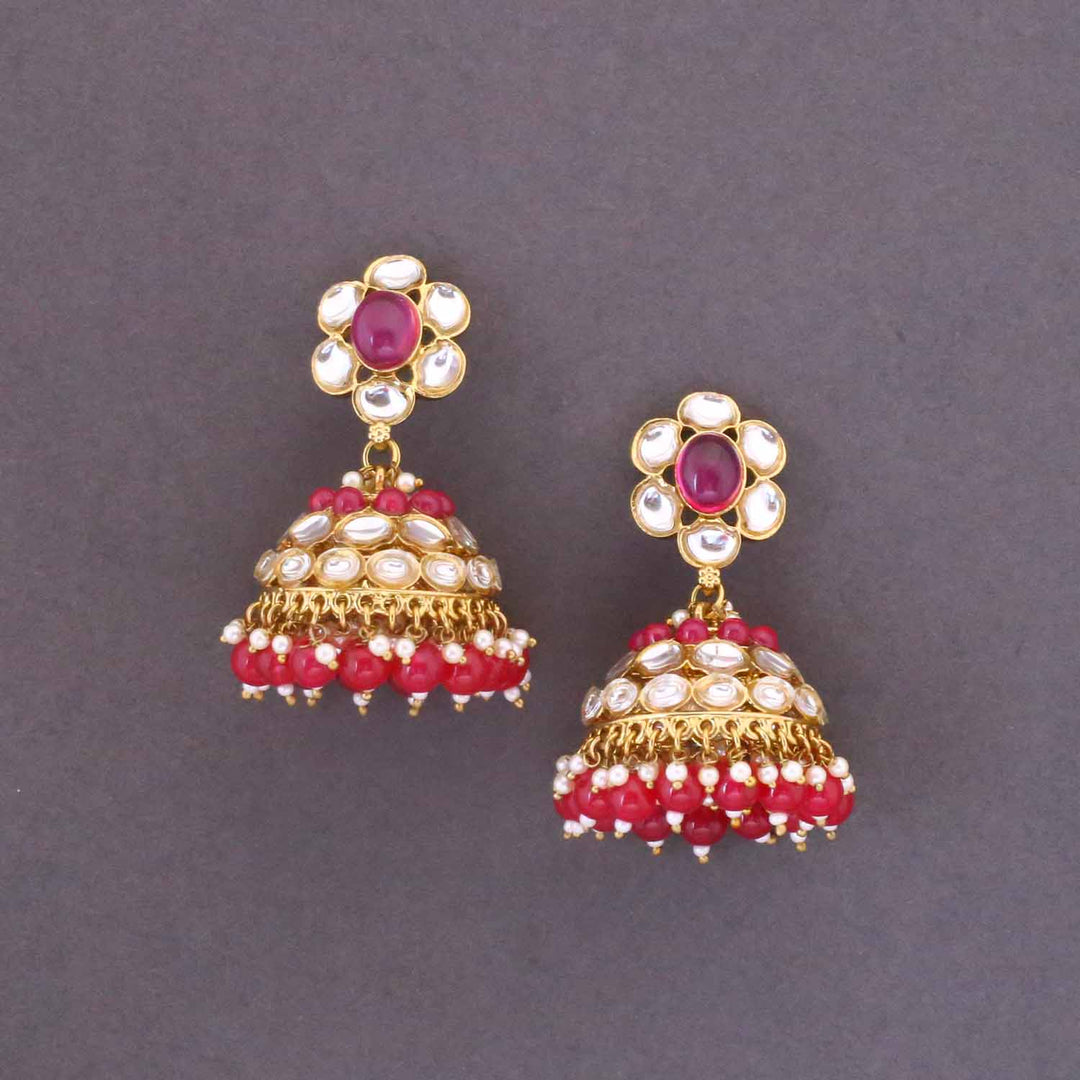 Rani Suweta Jhumkis