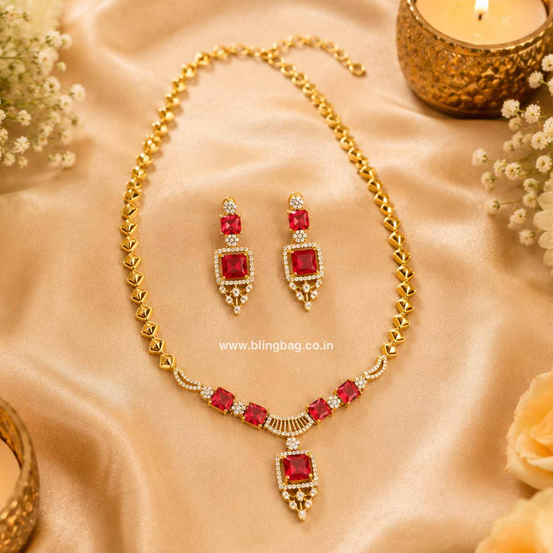 Rani Tamanna Victorian Jewellery Set- New Arrivals