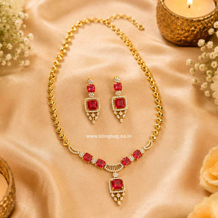 Rani Tamanna Victorian Jewellery Set- New Arrivals